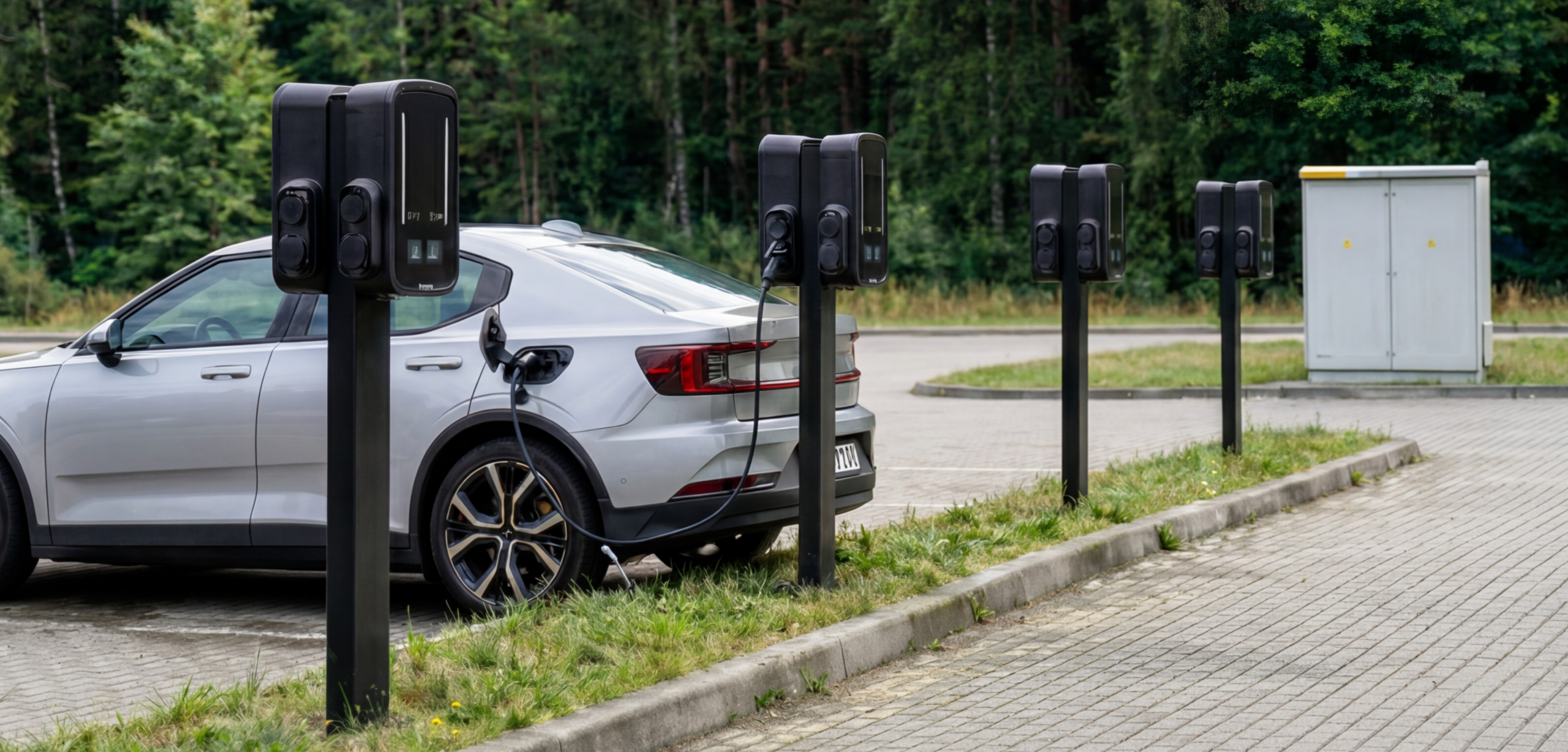 Elektra Cabinet EV charging distribution centre for large sites