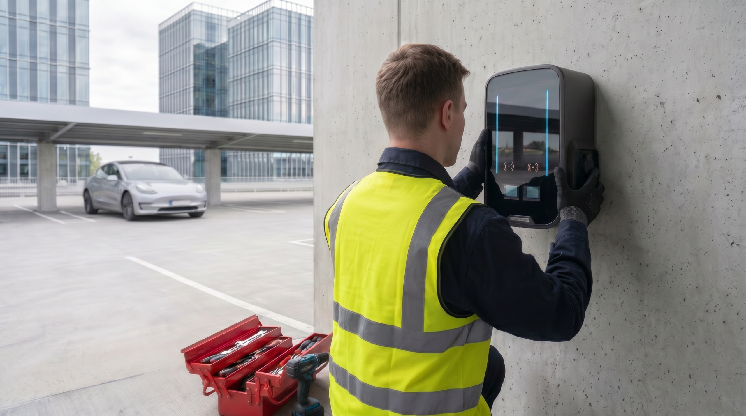 Elektra Sense smart EV charger built for Nordic conditions