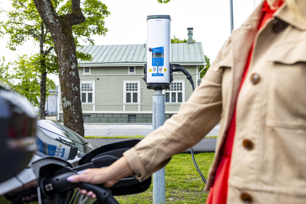 Public EV charging stations