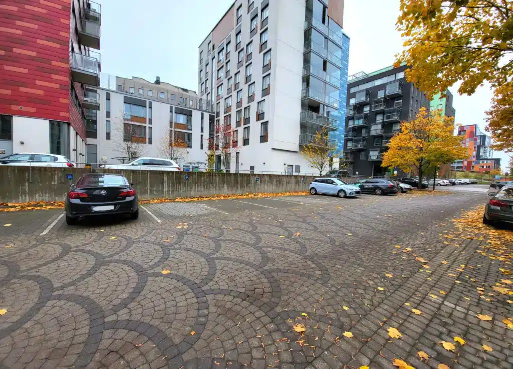 Elektra EV charging at Ruoholahti parking, Helsinki