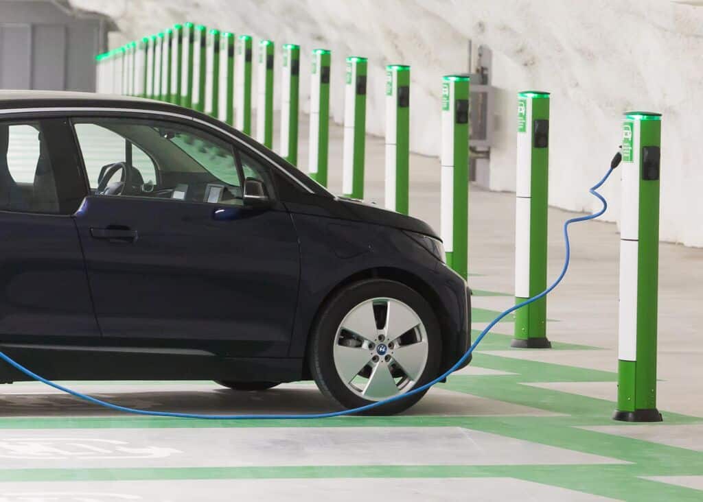 Elektra EV charging installation at Redi Shopping Centre, Helsinki