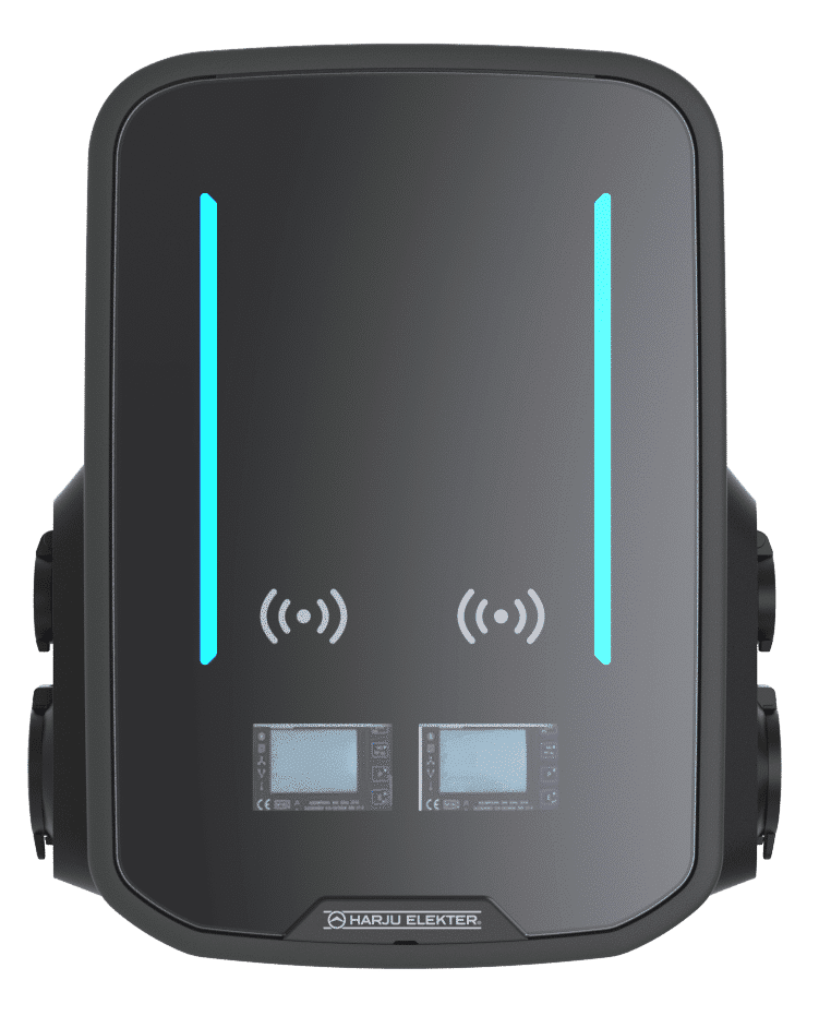 Elektra Sense Plus smart EV charging station for homes and businesses