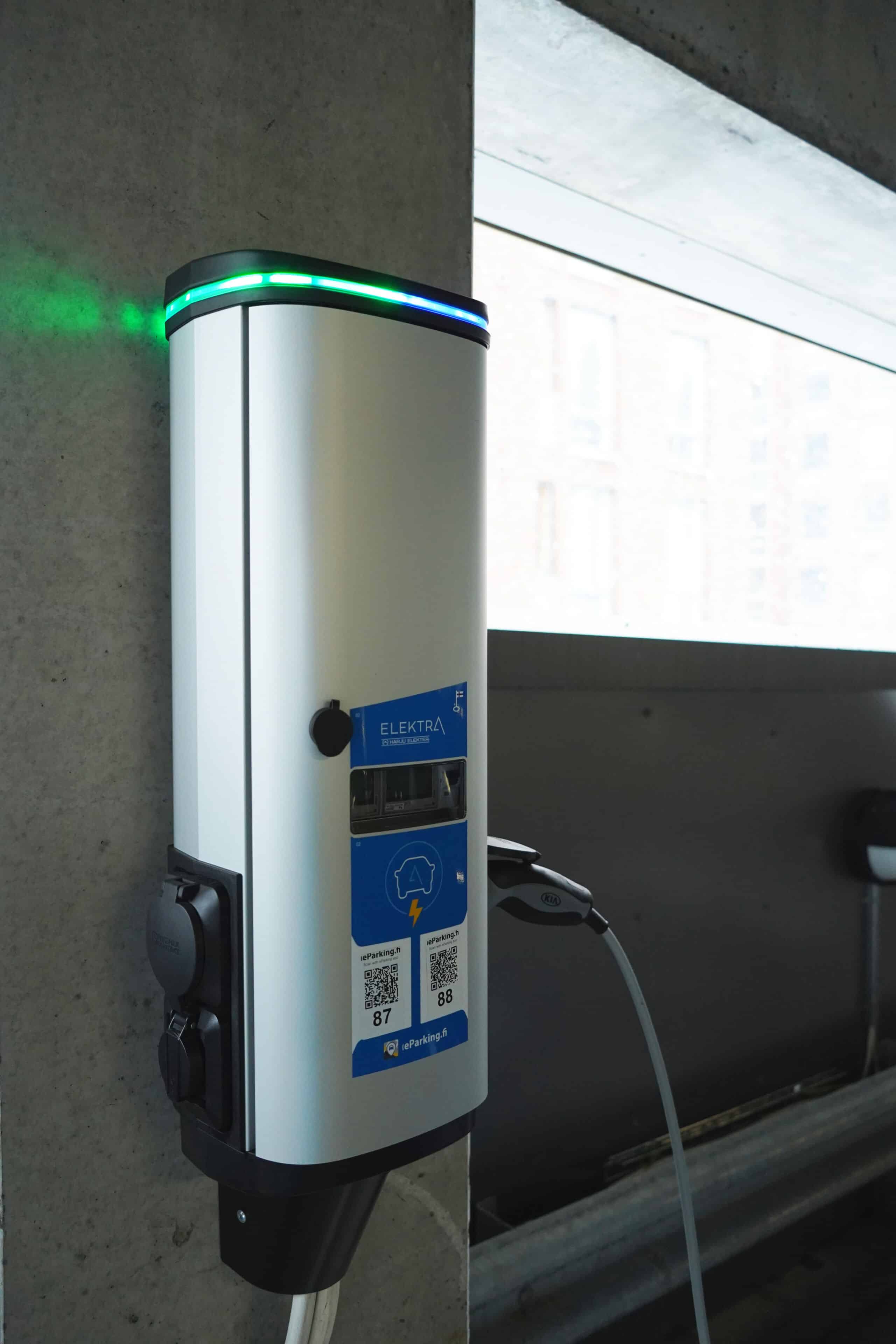 Elektra residential EV charging in Vantaa