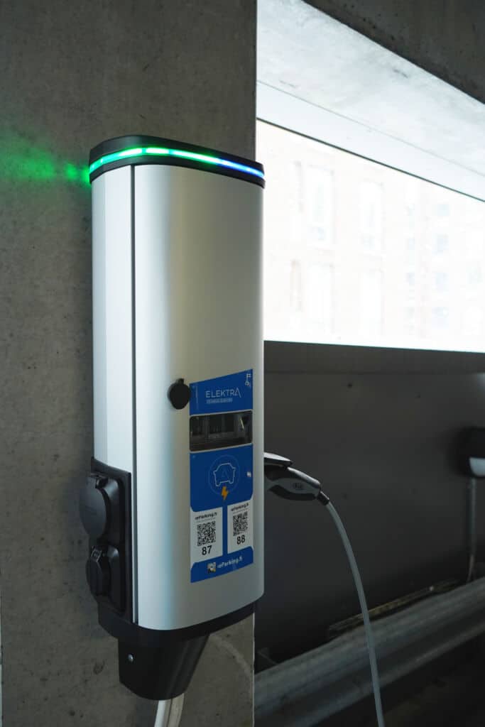 Elektra residential EV charging in Vantaa
